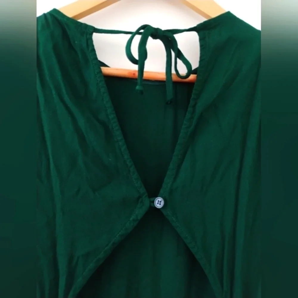 Reformation Emerald Green Jumpsuit. Size 0